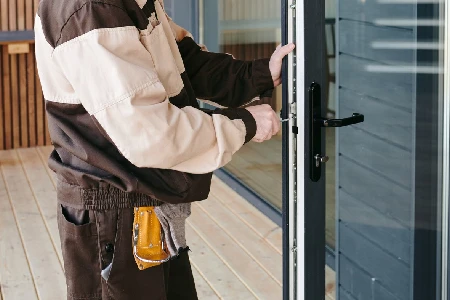 Cleaning And Polishing Glass Door Installation in Pinewood, FL