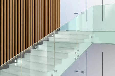 Frameless Glass Railings in Pinewood, FL